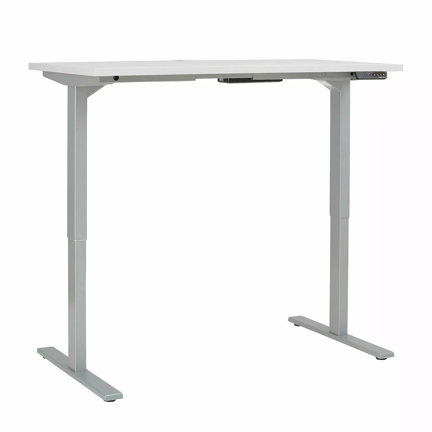 Maja Möbel Schreibtisch eDJUST I - Hellgrau / Platingrau 6 Maja Möbel Schreibtisch eDJUST I - Hellgrau / Platingrau – Bild 4