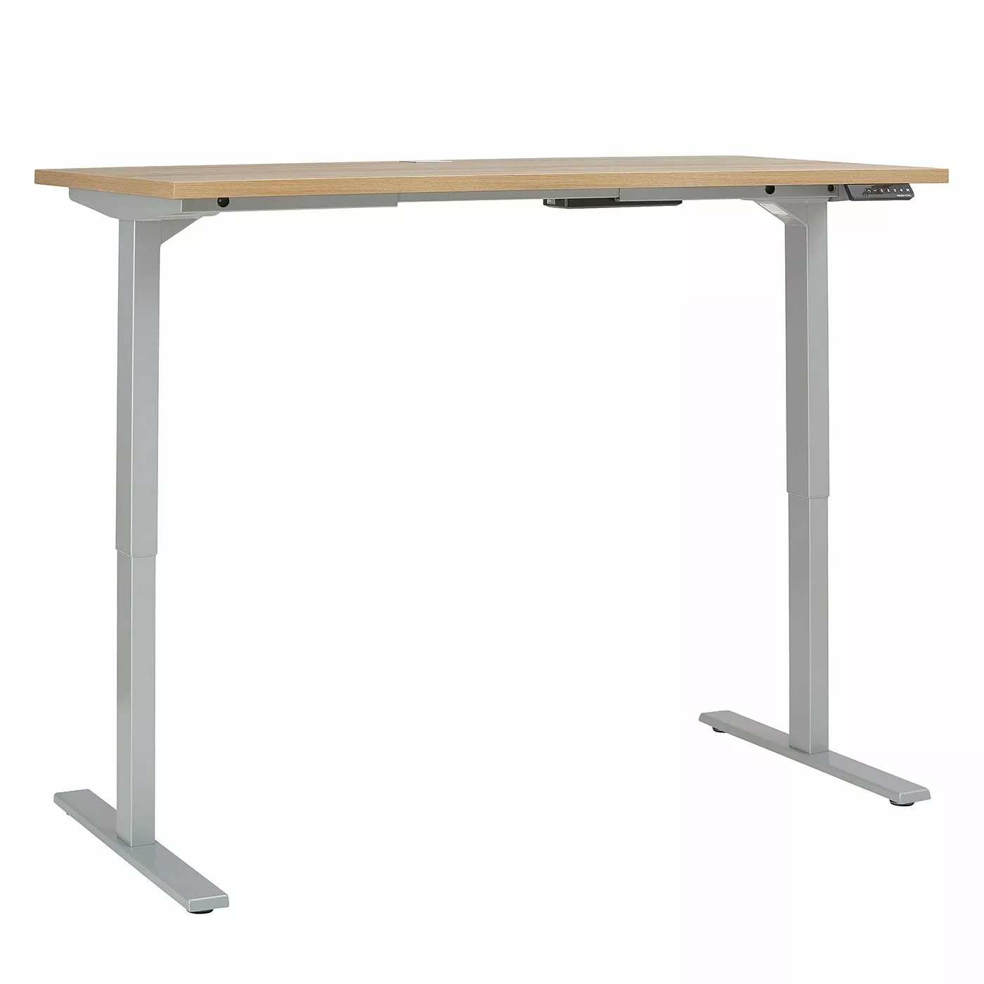 Maja Möbel Schreibtisch eDJUST III - Eiche Riviera Dekor / Platingrau 6 Maja Möbel Schreibtisch eDJUST III - Eiche Riviera Dekor / Platingrau – Bild 4