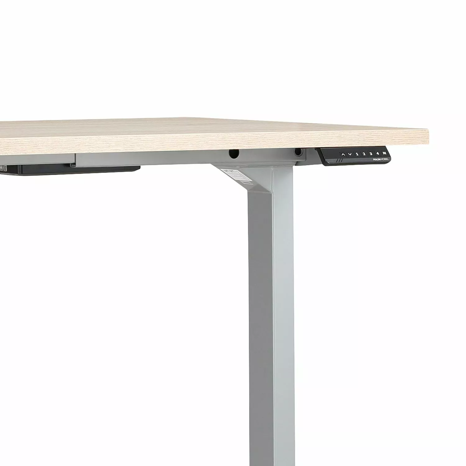 Maja Möbel Schreibtisch eDJUST III - Eiche Sonoma Dekor / Platingrau 7 Maja Möbel Schreibtisch eDJUST III - Eiche Sonoma Dekor / Platingrau – Bild 5