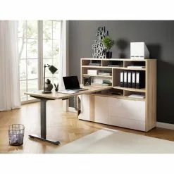 Maja Möbel Aktenregal eDJUST - Hochglanz Weiß / Eiche Sonoma Dekor - Schublade rechts 14 Maja Möbel Aktenregal eDJUST - Hochglanz Weiß / Eiche Sonoma Dekor - Schublade rechts -Büromöbel Verkäufe 1000170555 190513 15362600019 MOOD GALLERYIMAGES P000000001000170555 mood