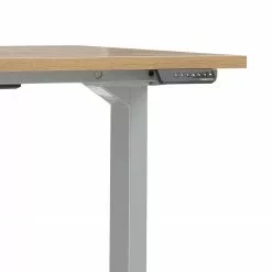 Maja Möbel Schreibtisch eDJUST I - Eiche Riviera Dekor / Platingrau -Büromöbel Verkäufe 1000170562 190423 11483100224 GALLERYIMAGES P000000001000170562