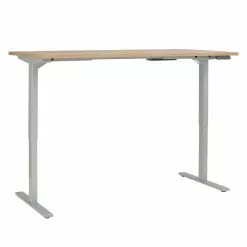 Maja Möbel Schreibtisch eDJUST II - Eiche Riviera Dekor / Platingrau -Büromöbel Verkäufe 1000170563 190423 11483100227 GALLERYIMAGES P000000001000170563