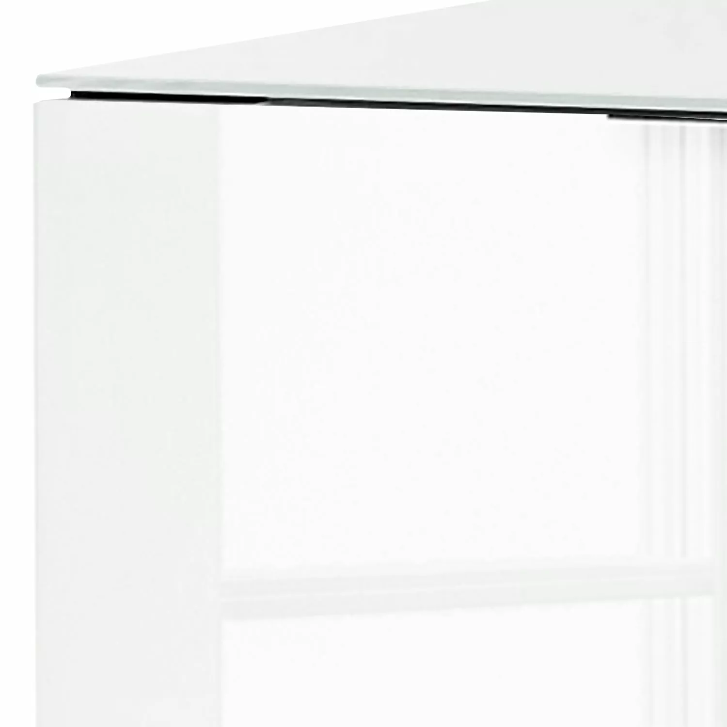 Maja Möbel Sideboard Shino III - Glas Weiß / Eiche Riviera Dekor 4 Maja Möbel Sideboard Shino III - Glas Weiß / Eiche Riviera Dekor – Bild 2