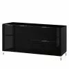 Maja Möbel Sideboard Shino II - Glas Schwarz / Schwarz 2 Maja Möbel Sideboard Shino II - Glas Schwarz / Schwarz -Büromöbel Verkäufe 1000170638 190418 12394100171 IMAGE P000000001000170638