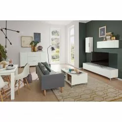 Maja Möbel Sideboard Shino IV - Glas Weiß / Weiß 11 Maja Möbel Sideboard Shino IV - Glas Weiß / Weiß -Büromöbel Verkäufe 1000170646 190418 12394300201 MOOD GALLERYIMAGES P000000001000170646 mood