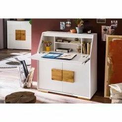 Loftscape Sekretär Deanes - Risseiche teilmassiv - Weiß / Risseiche 18 Loftscape Sekretär Deanes - Risseiche teilmassiv - Weiß / Risseiche -Büromöbel Verkäufe 1000170727 190410 10392200017 MOOD GALLERYIMAGES P000000001000170727 mood