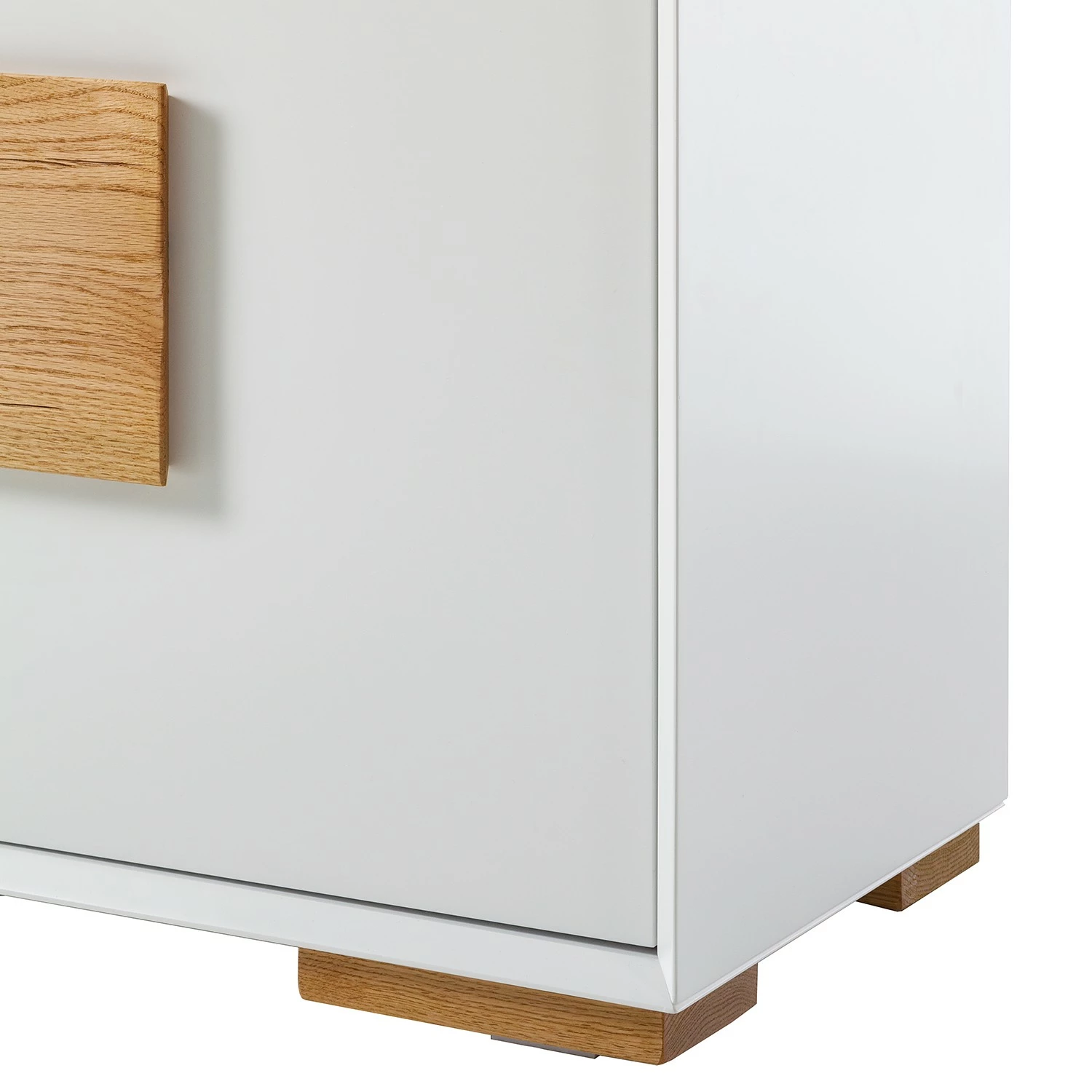 Loftscape Sekretär Deanes - Risseiche teilmassiv - Weiß / Risseiche 14 Loftscape Sekretär Deanes - Risseiche teilmassiv - Weiß / Risseiche – Bild 12