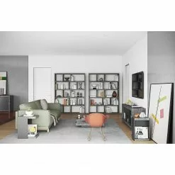 Temahome Regal Berlin - Beton Dekor - 150 x 198 cm -Büromöbel Verkäufe 1000171062 201016 13304500384 MOOD DETAILS P000000001000171062 mood