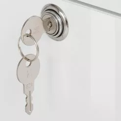 Maja Möbel Schreibtisch Hjerm - Hochglanz Weiß / Matt Weiß -Büromöbel Verkäufe 1000172792 190510 08430500071 GALLERYIMAGES P000000001000172792