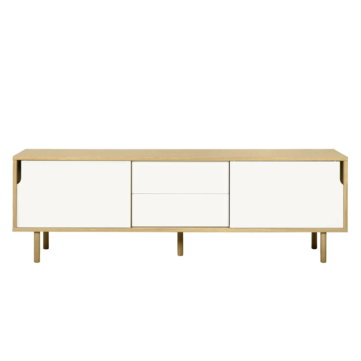 Temahome TV-Lowboard Noa III - Weiß 5 Temahome TV-Lowboard Noa III - Weiß – Bild 3