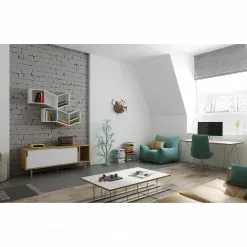 Temahome Sideboard Noa I - Weiß - Eiche -Büromöbel Verkäufe 1000172914 190426 18200500134 MOOD GALLERYIMAGES P000000001000172914 mood