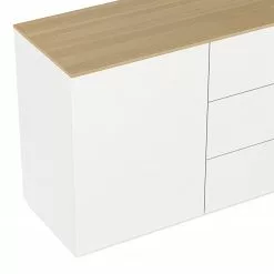 Temahome Sideboard Join II - Eiche / Weiß 15 Temahome Sideboard Join II - Eiche / Weiß -Büromöbel Verkäufe 1000172925 201016 13384800578 DETAILS P000000001000172925