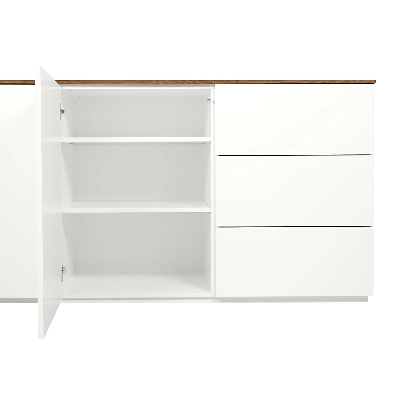 Temahome Sideboard Join II - Walnuss / Weiß 11 Temahome Sideboard Join II - Walnuss / Weiß – Bild 9