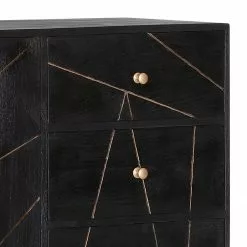 Jack & Alice Sideboard Towa - Akazie massiv / Metall - Schwarz / Gold 11 Jack & Alice Sideboard Towa - Akazie massiv / Metall - Schwarz / Gold -Büromöbel Verkäufe 1000172965 190503 07493700075 GALLERYIMAGES P000000001000172965