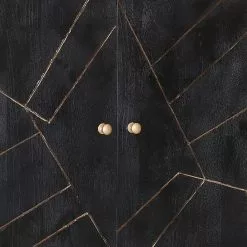 Jack & Alice Sideboard Towa - Akazie massiv / Metall - Schwarz / Gold 13 Jack & Alice Sideboard Towa - Akazie massiv / Metall - Schwarz / Gold -Büromöbel Verkäufe 1000172965 190503 07493700077 GALLERYIMAGES P000000001000172965