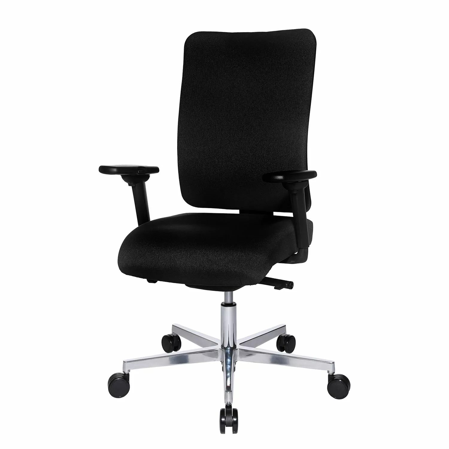 Topstar Bürodrehstuhl Sitness Open X Deluxe II - Webstoff / Aluminium - Chrom - Schwarz 3 Topstar Bürodrehstuhl Sitness Open X Deluxe II - Webstoff / Aluminium - Chrom - Schwarz