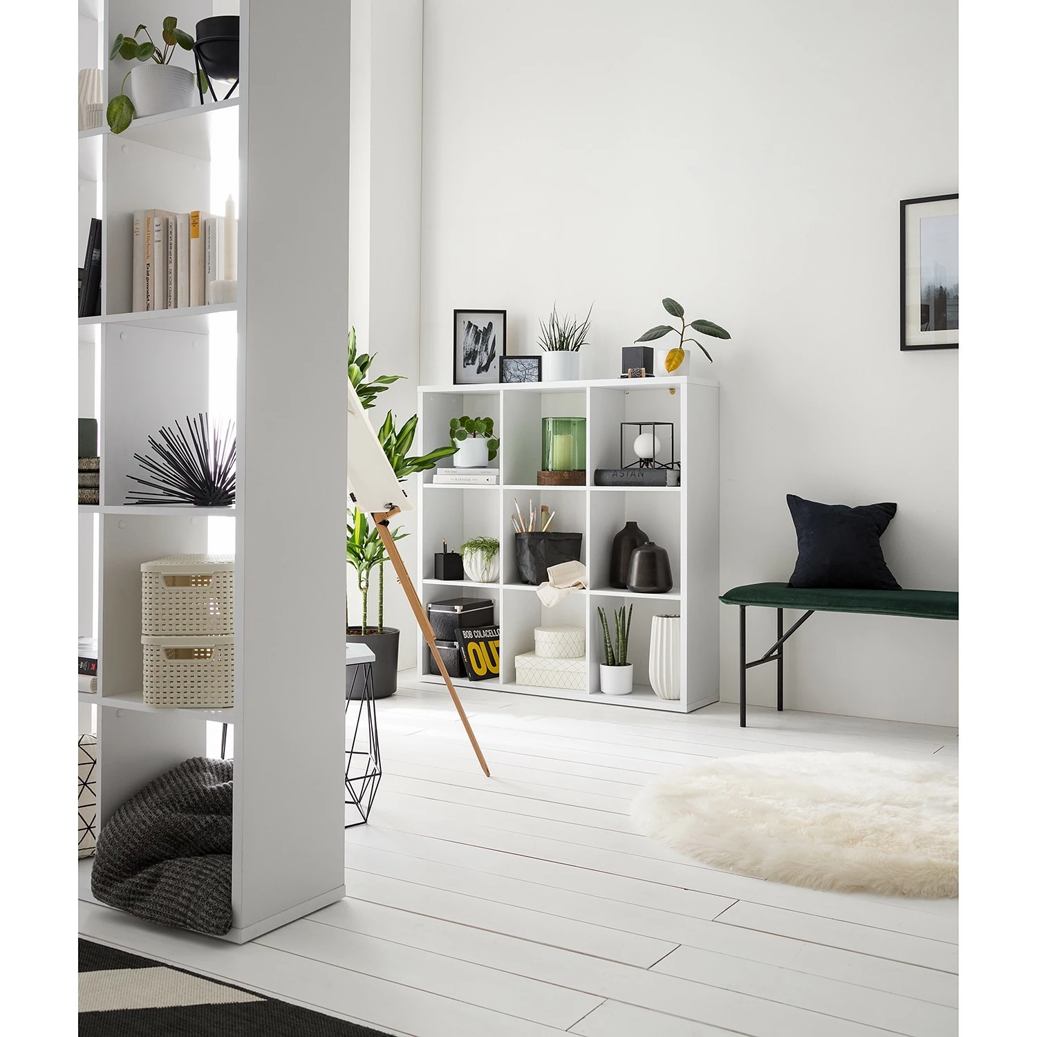 KiYDOO Regal Shelfy III - Weiß 4 KiYDOO Regal Shelfy III - Weiß – Bild 2