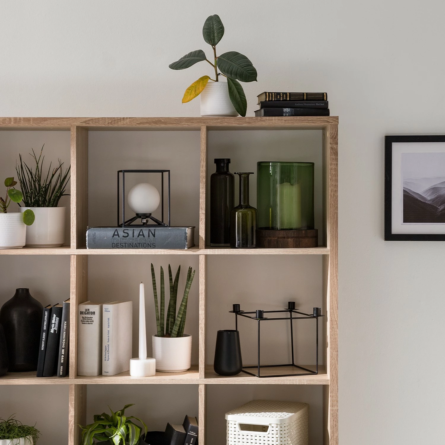 KiYDOO Regal Shelfy II - Eiche Sonoma Dekor - Breite: 158 cm 9 KiYDOO Regal Shelfy II - Eiche Sonoma Dekor - Breite: 158 cm – Bild 7