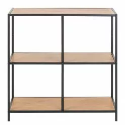 Red Living Regal Coogee VI - Wildeiche Dekor / Schwarz - Höhe: 78 cm -Büromöbel Verkäufe 1000174113 190524 15511800105 GALLERYIMAGES P000000001000174113