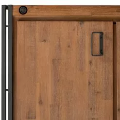 Ars manufacti Sideboard Manchester IV - Akazie massiv / Metall - Akazie / Anthrazit -Büromöbel Verkäufe 1000176686 200115 06054700012 DETAILS P000000001000176686