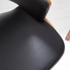 Studio Copenhagen Bürodrehstuhl Elzito - Kunstleder / Stahl - Schwarz / Chrom -Büromöbel Verkäufe 1000176721 190614 12071600103 GALLERYIMAGES P000000001000176721