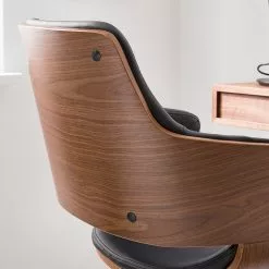 Studio Copenhagen Bürodrehstuhl Elzito - Kunstleder / Stahl - Schwarz / Chrom -Büromöbel Verkäufe 1000176721 190614 12071800112 GALLERYIMAGES P000000001000176721