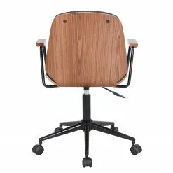 Mørteens Bürodrehstuhl Ganalu II - Kunstleder / Metall - Schwarz / Walnuss 13 Mørteens Bürodrehstuhl Ganalu II - Kunstleder / Metall - Schwarz / Walnuss -Büromöbel Verkäufe 1000176723 190614 12071900124 GALLERYIMAGES P000000001000176723