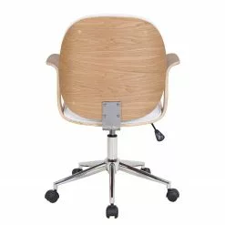 Mørteens Bürodrehstuhl Kinnula - Kunstleder - Esche / Weiß -Büromöbel Verkäufe 1000176724 190614 12072000133 GALLERYIMAGES P000000001000176724