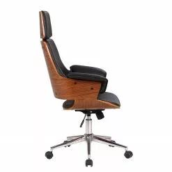 Studio Copenhagen Chefsessel Zevia - Schwarz / Walnuss -Büromöbel Verkäufe 1000176736 190614 12073100212 GALLERYIMAGES P000000001000176736