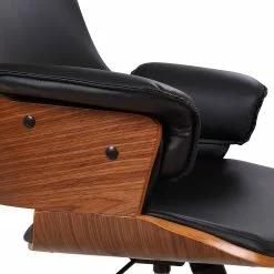 Studio Copenhagen Chefsessel Zevia - Schwarz / Walnuss -Büromöbel Verkäufe 1000176736 190614 12073200215 GALLERYIMAGES P000000001000176736