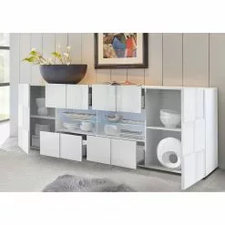 LC Spa Sideboard Dama III - Hochglanz Weiß -Büromöbel Verkäufe 1000177736 190626 12404600050 MOOD GALLERYIMAGES P000000001000177736 mood