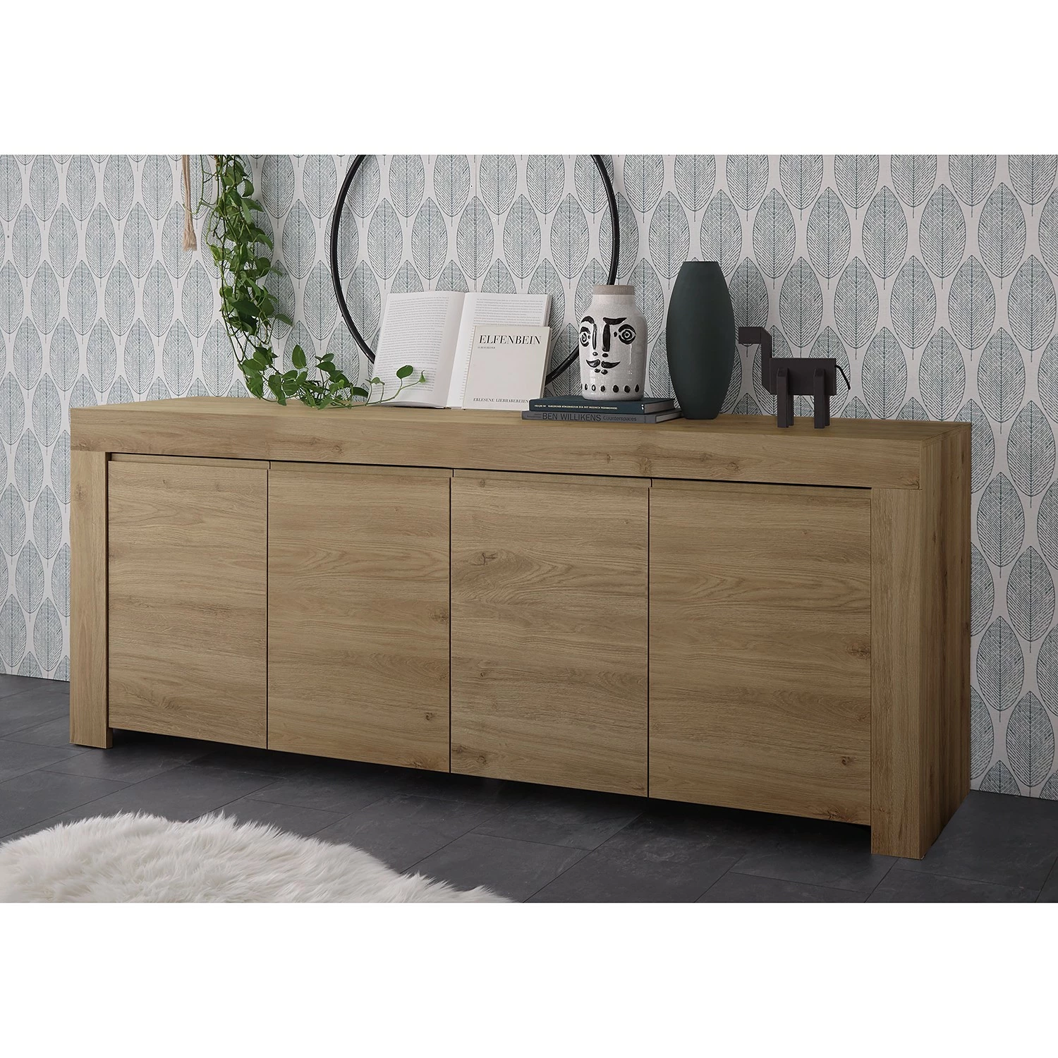 LC Spa Sideboard Firenze III - Eiche Dekor 4 LC Spa Sideboard Firenze III - Eiche Dekor – Bild 2