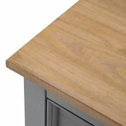 Maison Belfort Sideboard Finca Rustica - Kiefer massiv - Kiefer Grau -Büromöbel Verkäufe 1000178029 200417 12540700013 DETAILS P000000001000178029