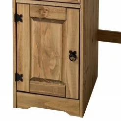 Maison Belfort Schreibtisch Finca Rustica I - Kiefer massiv - Kiefer Natur -Büromöbel Verkäufe 1000178037 200212 13141800063 DETAILS P000000001000178037