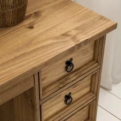 Maison Belfort Schreibtisch Finca Rustica I - Kiefer massiv - Kiefer Natur -Büromöbel Verkäufe 1000178037 200506 14205800004 DETAILS P000000001000178037