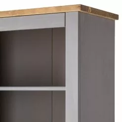 Maison Belfort Bücherregal Finca Rustica - Kiefer massiv - Kiefer Grau -Büromöbel Verkäufe 1000178042 200417 12541600024 DETAILS P000000001000178042