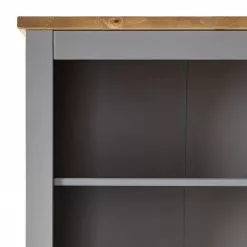 Maison Belfort Bücherregal Finca Rustica - Kiefer massiv - Kiefer Grau -Büromöbel Verkäufe 1000178042 200417 12541700026 DETAILS P000000001000178042