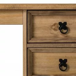 Maison Belfort Schreibtisch Finca Rustica II - Kiefer massiv - Kiefer Natur -Büromöbel Verkäufe 1000178045 200214 10122000011 DETAILS P000000001000178045