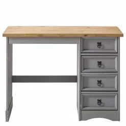 Maison Belfort Schreibtisch Finca Rustica II - Kiefer massiv - Kiefer Grau 19 Maison Belfort Schreibtisch Finca Rustica II - Kiefer massiv - Kiefer Grau -Büromöbel Verkäufe 1000178064 200422 06412500047 DETAILS P000000001000178064