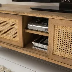 Ars manufacti TV-Lowboard Vina - Mango massiv / Wiener Geflecht - Mango / Schwarz 27 Ars manufacti TV-Lowboard Vina - Mango massiv / Wiener Geflecht - Mango / Schwarz -Büromöbel Verkäufe 1000178070 200320 14034500004 DETAILS P000000001000178070