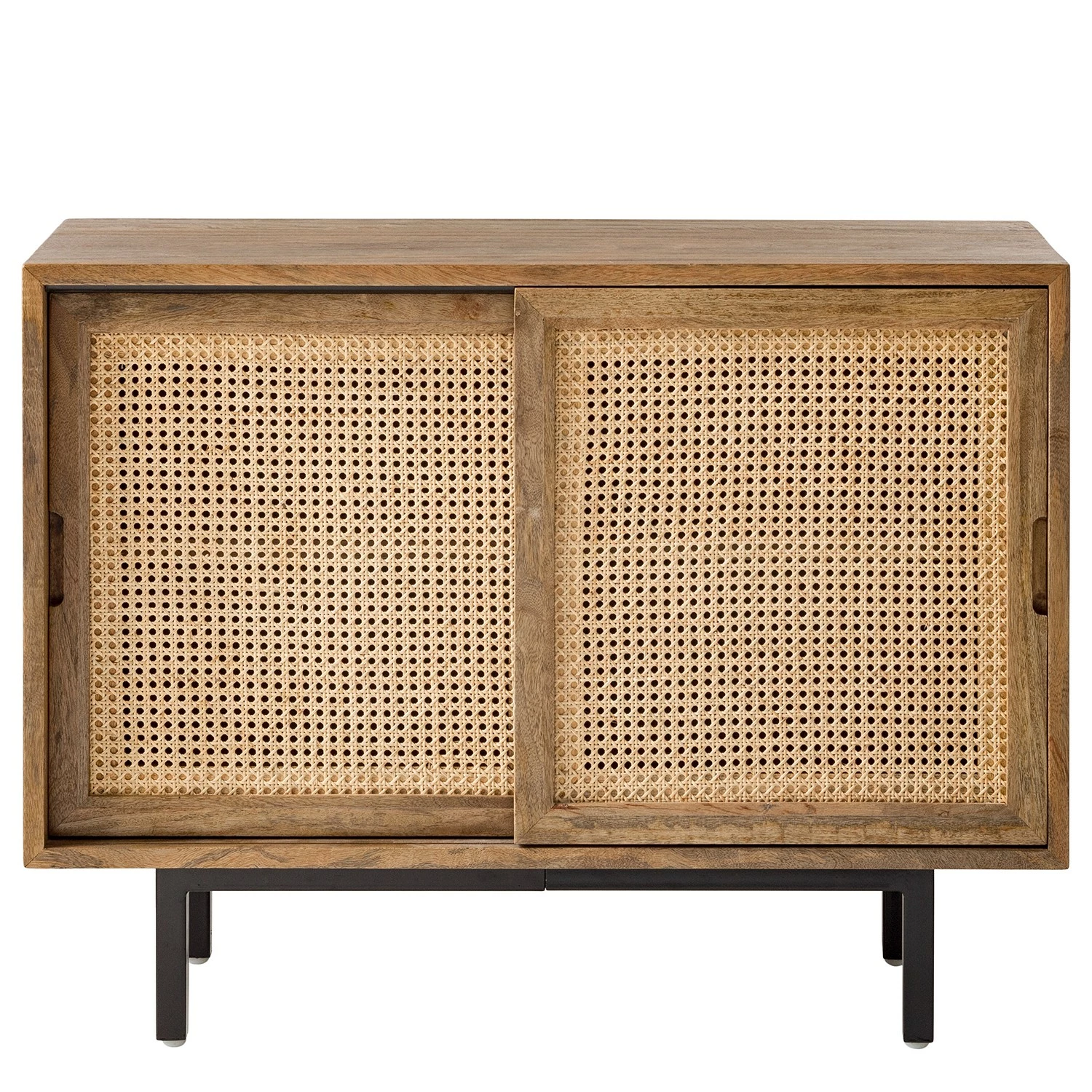 Ars manufacti Kommode Vina II - Mango massiv / Wiener Geflecht - Mango / Schwarz 6 Ars manufacti Kommode Vina II - Mango massiv / Wiener Geflecht - Mango / Schwarz – Bild 4