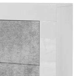 LC Spa Sideboard Easy I - Hochglanz Weiß / Beton Dekor 11 LC Spa Sideboard Easy I - Hochglanz Weiß / Beton Dekor -Büromöbel Verkäufe 1000178264 201029 08524700570 DETAILS P000000001000178264