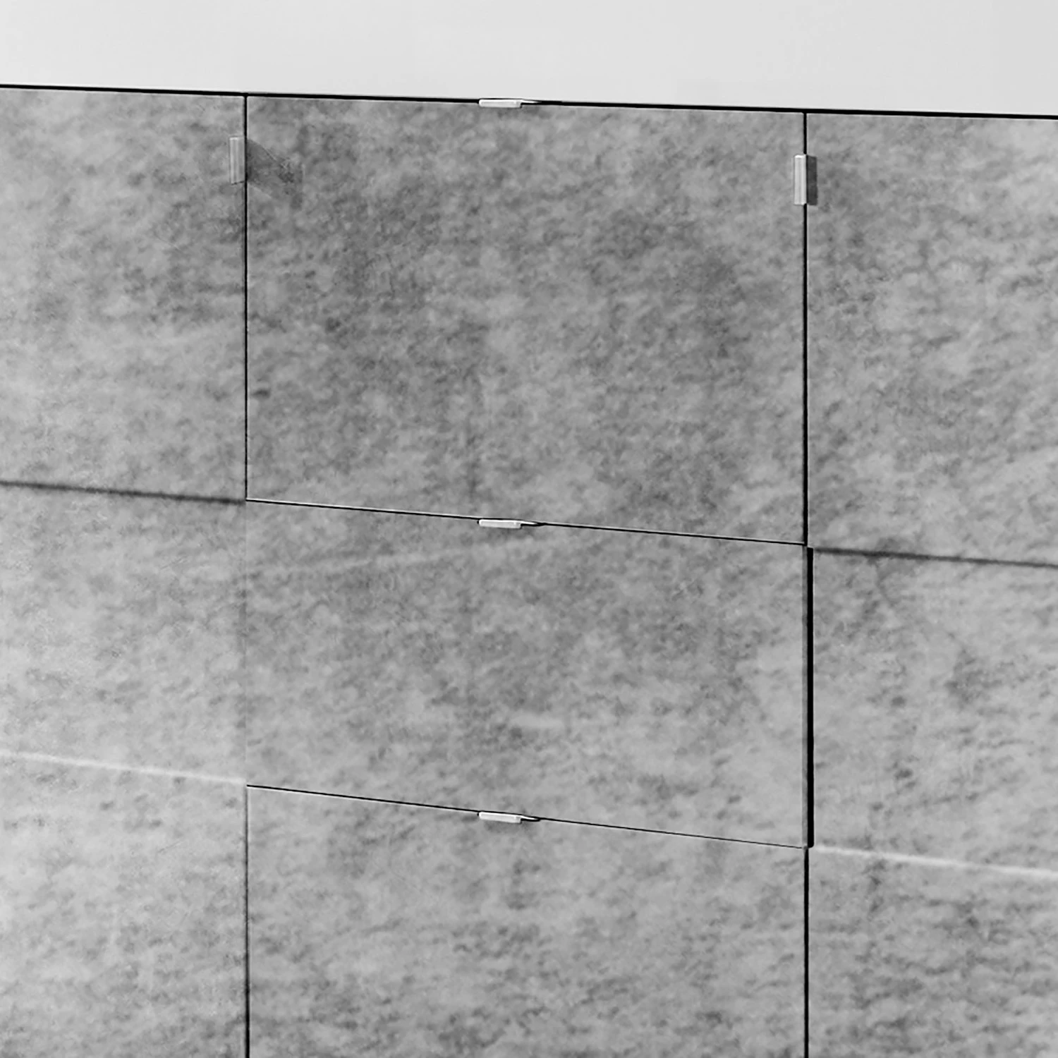 LC Spa Sideboard Easy II - Hochglanz Weiß / Beton Dekor 5 LC Spa Sideboard Easy II - Hochglanz Weiß / Beton Dekor – Bild 3