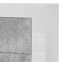 LC Spa Sideboard Easy II - Hochglanz Weiß / Beton Dekor 11 LC Spa Sideboard Easy II - Hochglanz Weiß / Beton Dekor -Büromöbel Verkäufe 1000178265 201029 08531000576 DETAILS P000000001000178265