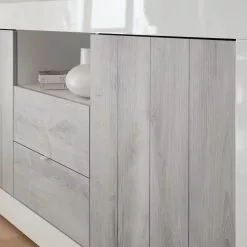 LC Spa Sideboard Urbino I - Hellgrau / Weiß 19 LC Spa Sideboard Urbino I - Hellgrau / Weiß -Büromöbel Verkäufe 1000178441 201029 08582400636 DETAILS P000000001000178441