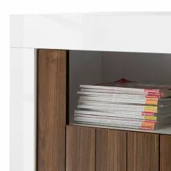 LC Spa Kommode Urbino - Nussbaum Dekor / Weiß -Büromöbel Verkäufe 1000178451 201029 09035300726 DETAILS P000000001000178451