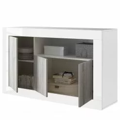 LC Spa Sideboard Urbino II - Hellgrau / Weiß 15 LC Spa Sideboard Urbino II - Hellgrau / Weiß -Büromöbel Verkäufe 1000178455 201029 09055100758 DETAILS P000000001000178455