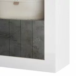 LC Spa Regal Urbino - Dunkelgrau / Weiß 15 LC Spa Regal Urbino - Dunkelgrau / Weiß -Büromöbel Verkäufe 1000178457 201029 09070300778 DETAILS P000000001000178457