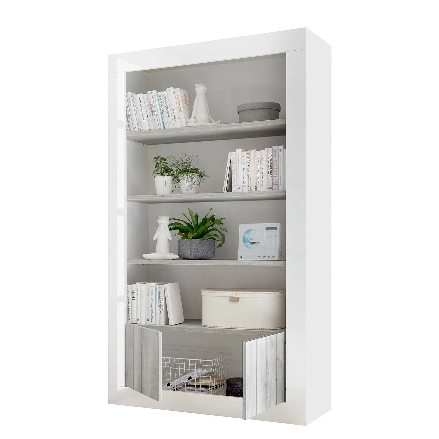 LC Spa Regal Urbino - Hellgrau / Weiß 8 LC Spa Regal Urbino - Hellgrau / Weiß – Bild 6