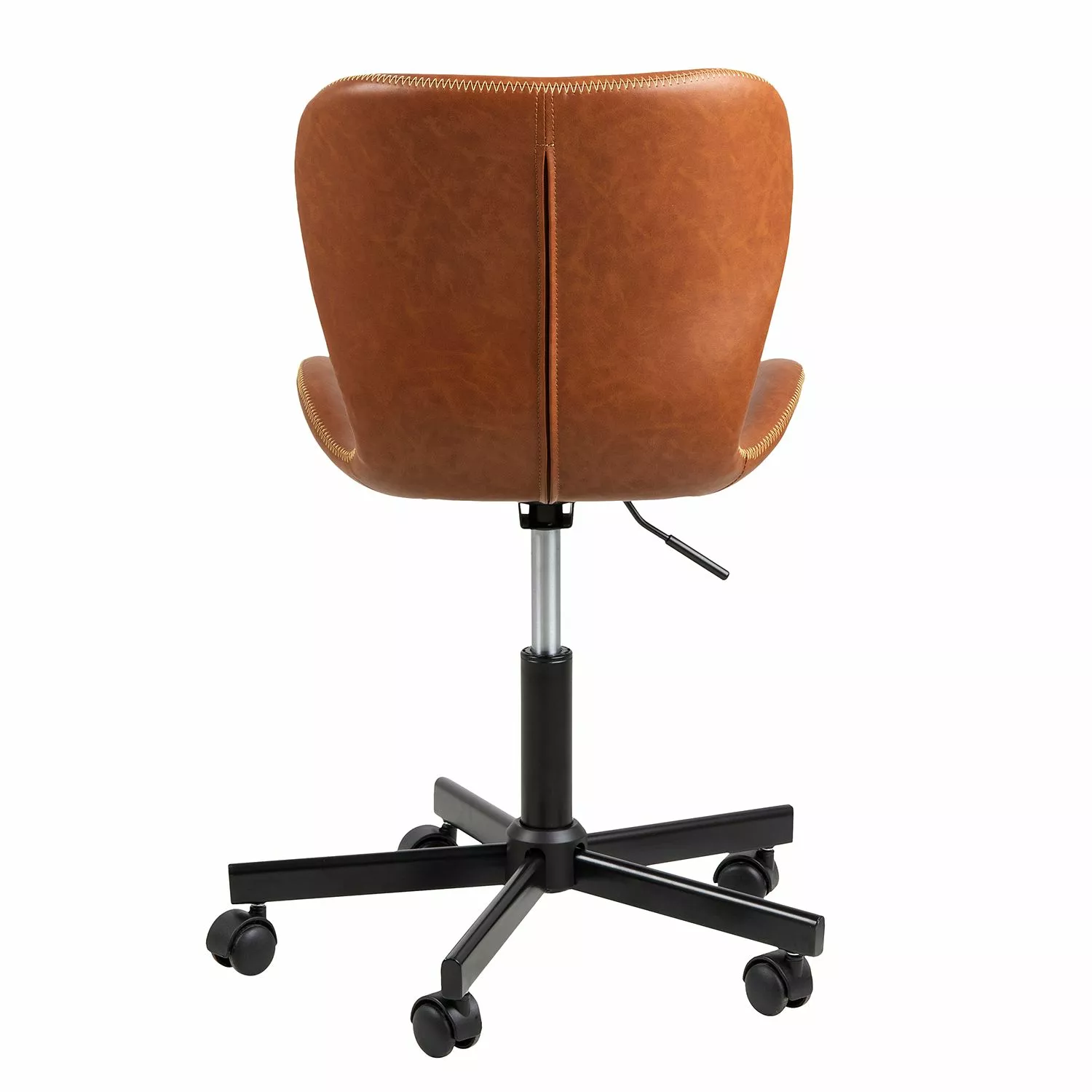 Mørteens Bürodrehstuhl Livaras - Kunstleder Aken: Vintage Cognac 6 Mørteens Bürodrehstuhl Livaras - Kunstleder Aken: Vintage Cognac – Bild 4